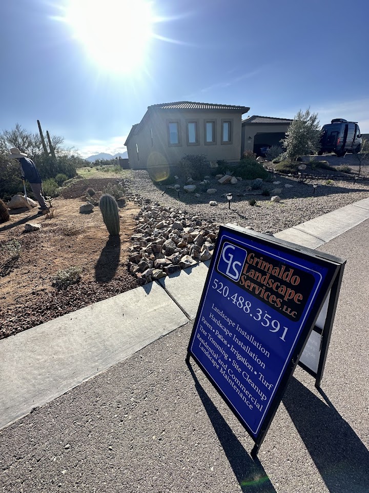 Grimaldo landscaping services LLC project